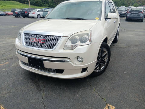 2012 GMC Acadia for sale at McKays Used Cars in Brattleboro VT