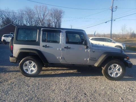 2015 Jeep Wrangler Unlimited for sale at 220 Auto Sales in Rocky Mount VA