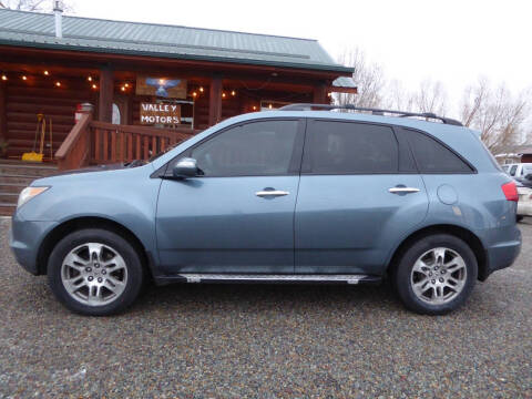 2007 Acura MDX for sale at VALLEY MOTORS in Kalispell MT