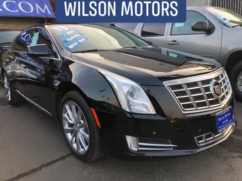 2013 Cadillac XTS for sale at WILSON MOTORS in Stockton CA