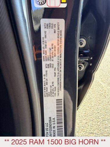 2025 RAM 1500