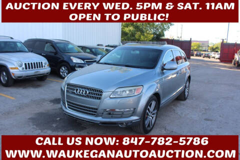 2008 Audi Q7 for sale at Waukegan Auto Auction in Waukegan IL