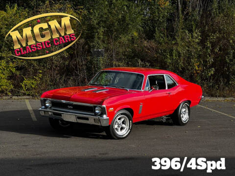 1970 Chevrolet Nova for sale at MGM CLASSIC CARS in Addison IL