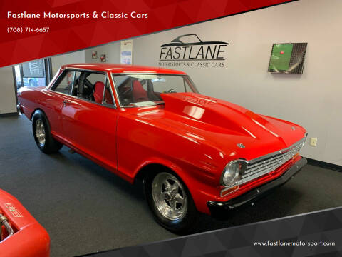 1963 Chevrolet Nova for sale at Fastlane Motorsports & Classic Cars in Addison IL