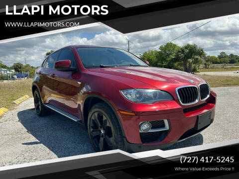 2014 BMW X6 for sale at LLAPI MOTORS in Hudson FL