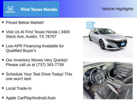 2022 Honda Accord Sport Special Edition