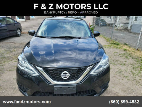 2017 Nissan Sentra for sale at F & Z MOTORS LLC in Vernon Rockville CT