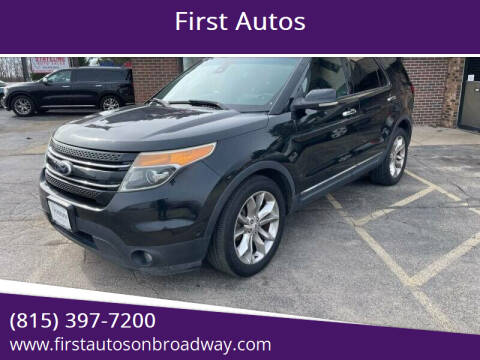 2013 Ford Explorer for sale at First  Autos - First Autos in Rockford IL