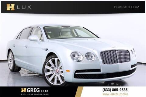 2016 Bentley Flying Spur for sale at HGREG LUX EXCLUSIVE MOTORCARS in Pompano Beach FL