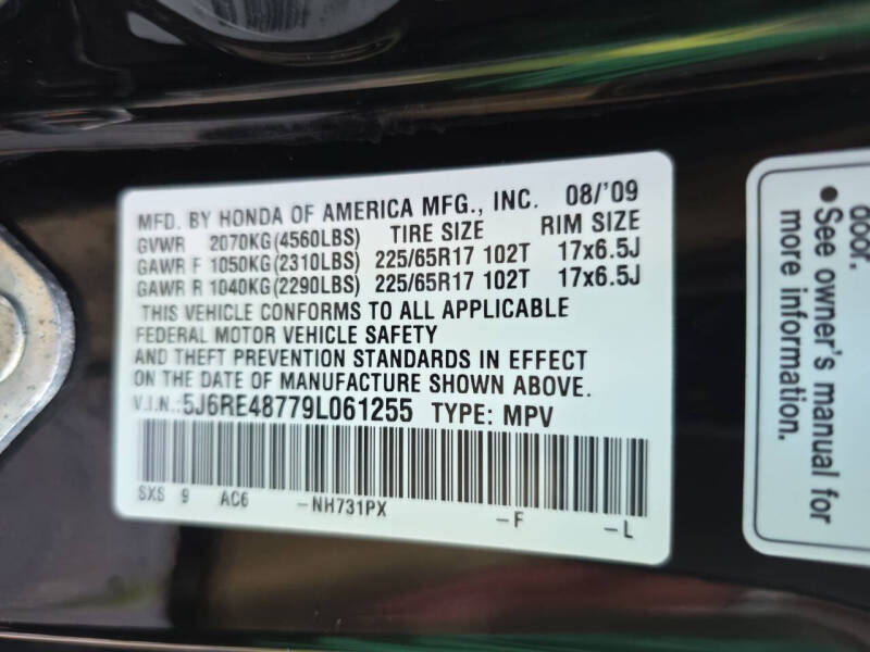 2009 Honda CR-V EX-L