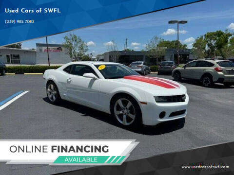 2013 Chevrolet Camaro for sale at Used Cars of SWFL in Fort Myers FL