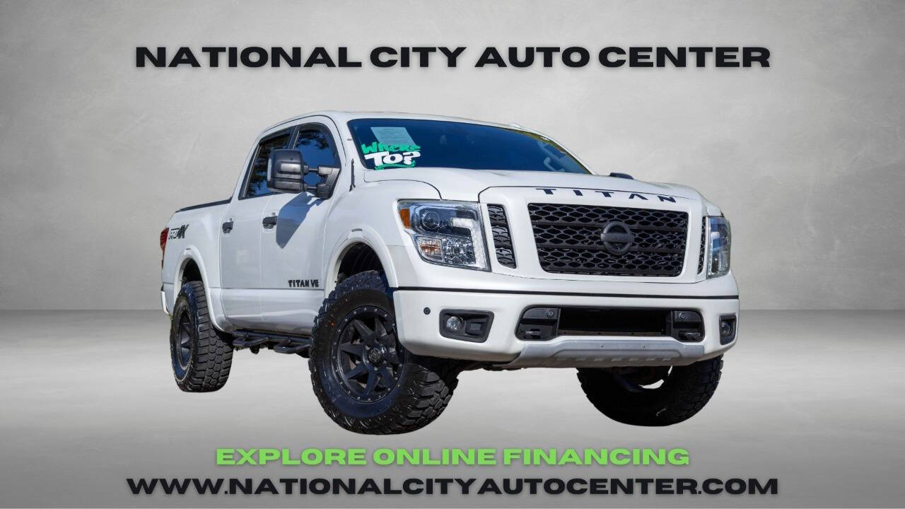 used 2018 Nissan TITAN PRO 4X 4x4 4dr Crew Cab