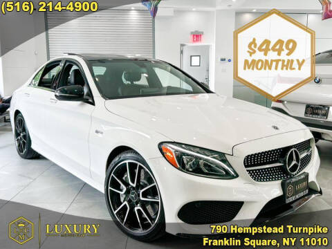 2018 Mercedes-Benz C-Class for sale at LUXURY MOTOR CLUB in Franklin Square NY