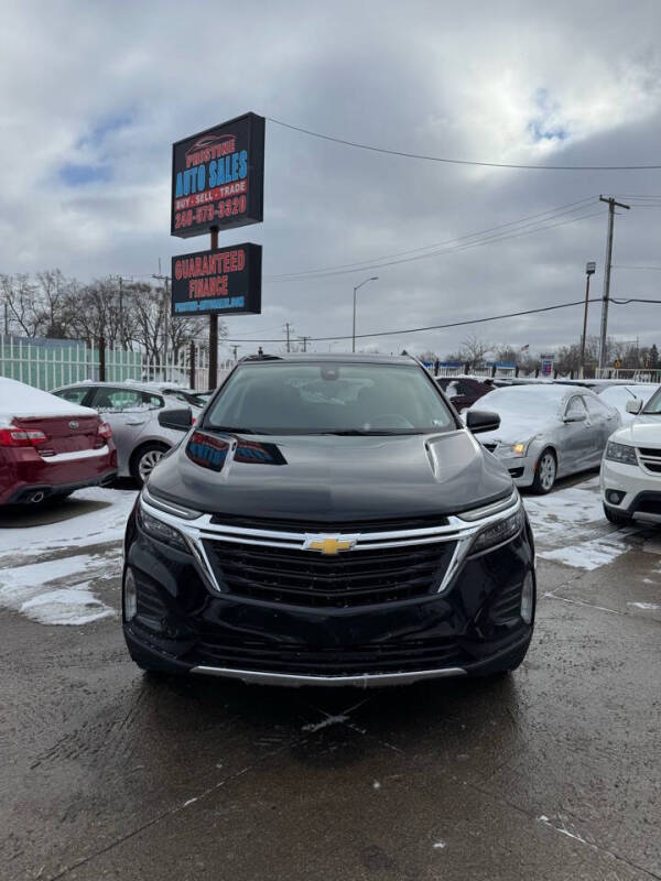 2023 Chevrolet Equinox for sale at PRISTINE AUTO SALES INC in Pontiac MI