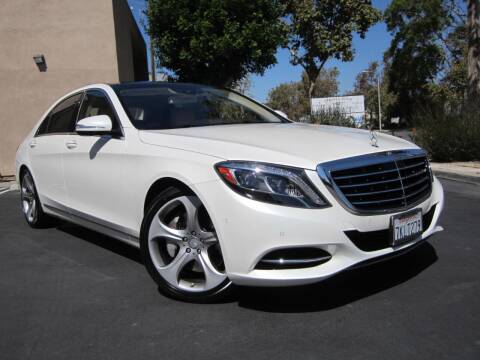 2015 Mercedes-Benz S-Class for sale at ORANGE COUNTY AUTO WHOLESALE in Irvine CA