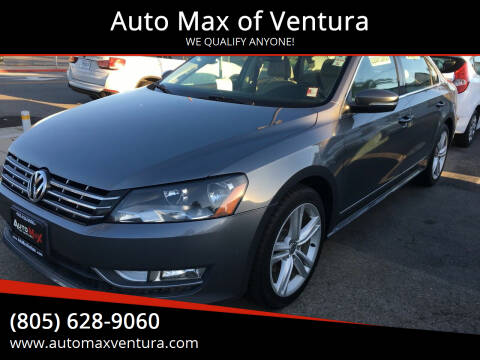 2014 Volkswagen Passat for sale at Auto Max of Ventura in Ventura CA