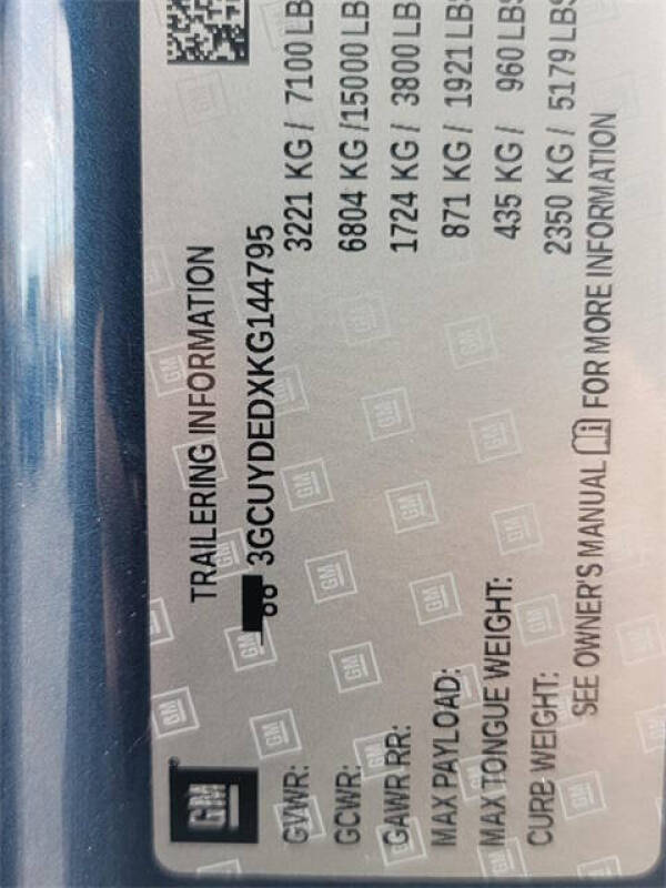 2019 Chevrolet Silverado 1500