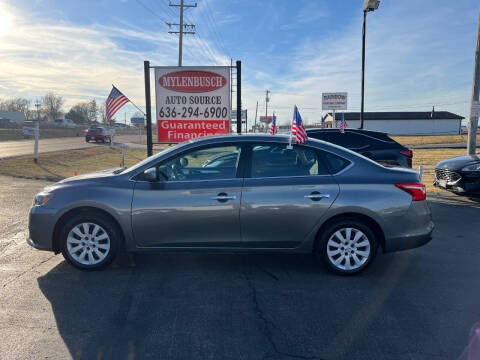 2018 Nissan Sentra for sale at MYLENBUSCH AUTO SOURCE in O'Fallon MO