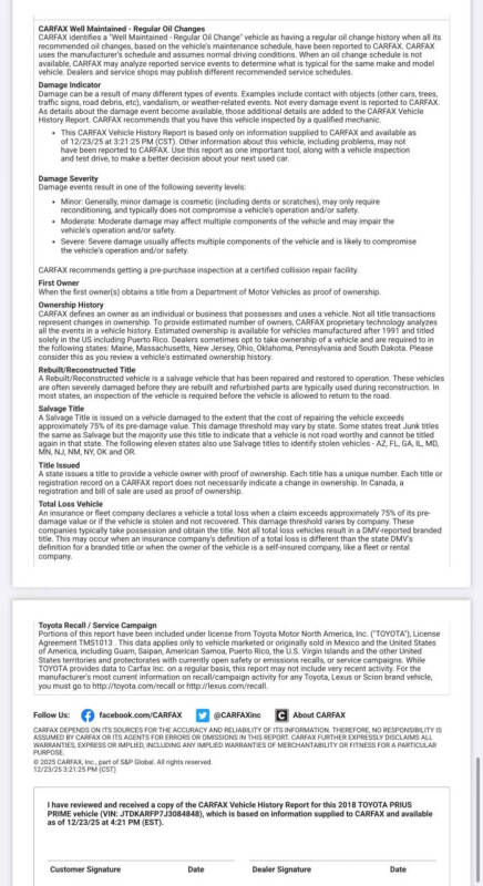 2018 Toyota Prius Prime