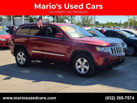 2012 Jeep Grand Cherokee for sale at Mario's Used Cars in Houston TX