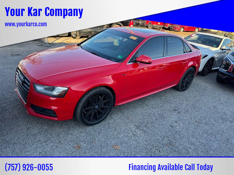 2016 Audi A4 2.0T quattro Premium
