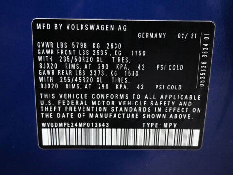 2021 Volkswagen ID.4 1st Edition