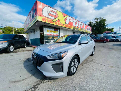 2018 Hyundai Ioniq Hybrid for sale at EXPORT AUTO SALES, INC. in Nashville TN