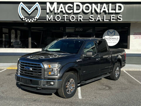 2016 Ford F-150 for sale at MacDonald Motor Sales in High Point NC
