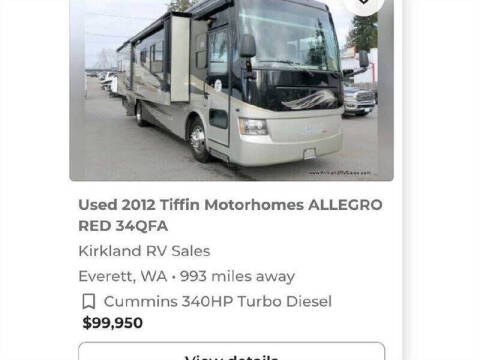 2011 Tiffin ALLEGRO OPEN ROAD