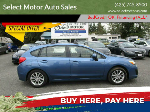 2014 Subaru Impreza for sale at Select Motor Auto Sales in Lynnwood WA