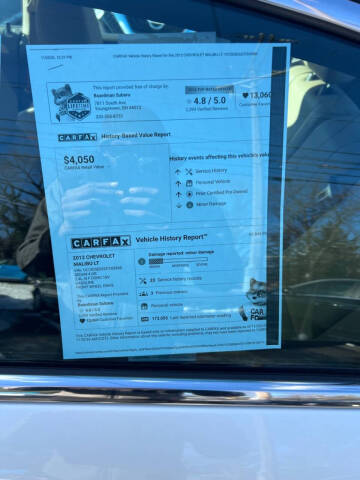 2012 Chevrolet Malibu LT