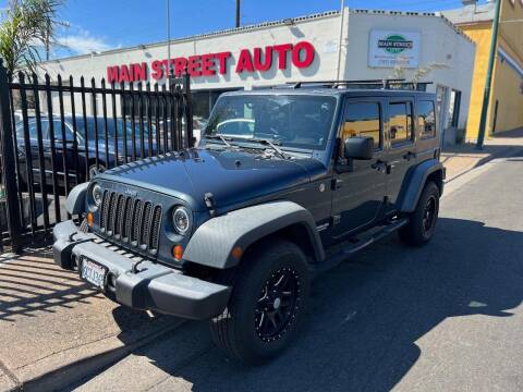 2008 Jeep Wrangler Unlimited for sale at Main Street Auto in Vallejo CA
