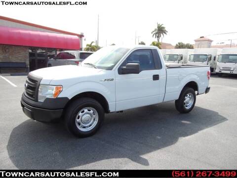 2013 Ford F-150 for sale at Town Cars Auto Sales in West Palm Beach FL