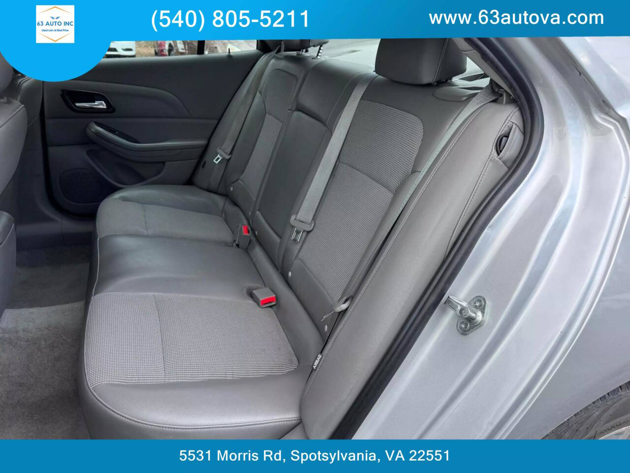 2014 Chevrolet Malibu for sale at 63 Auto Inc in Spotsylvania, VA