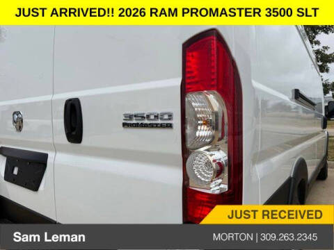 2026 RAM ProMaster