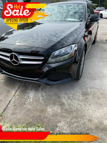 2018 Mercedes-Benz C-Class for sale at Gralin Hampton Auto Sales in Summerville SC