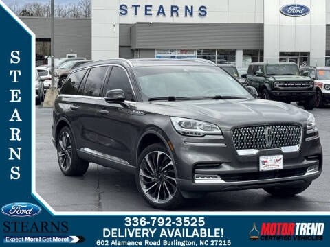 2020 Lincoln Aviator for sale at Stearns Ford in Burlington NC