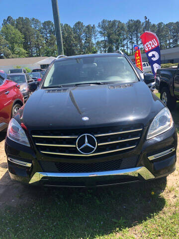 2012 Mercedes-Benz M-Class for sale at Gralin Hampton Auto Sales in Summerville SC