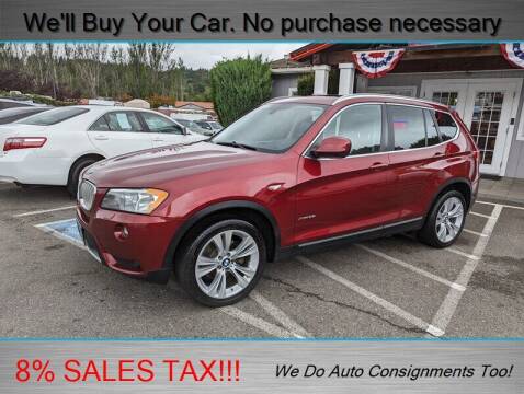 2014 BMW X3 for sale at Platinum Autos in Woodinville WA