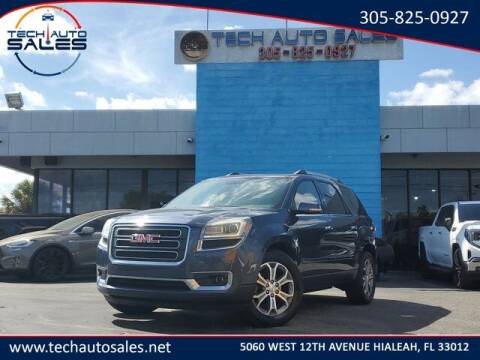2013 GMC Acadia for sale at Tech Auto Sales in Hialeah FL