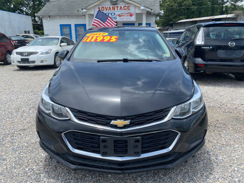 2017 Chevrolet Cruze for sale at Advantage Motors Inc in Newport News VA
