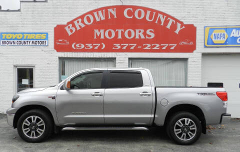 2010 Toyota Tundra for sale at Brown County Motors in Russellville OH