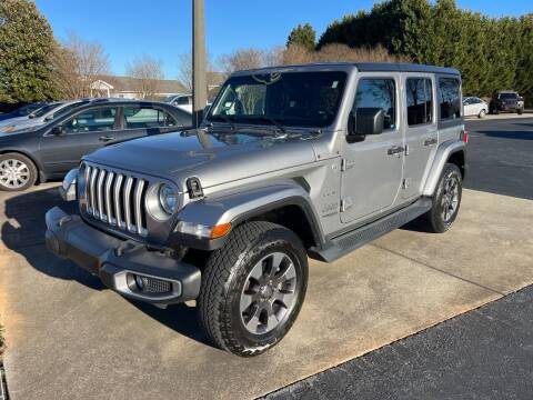 2018 Jeep Wrangler Unlimited for sale at Getsinger's Used Cars in Anderson SC