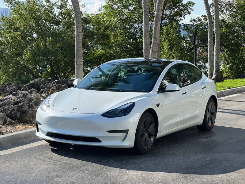 2022 Tesla Model 3 for sale at CARSTRADA in Hollywood FL