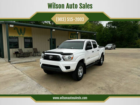 2015 Toyota Tacoma for sale at Wilson Auto Sales in Chandler TX