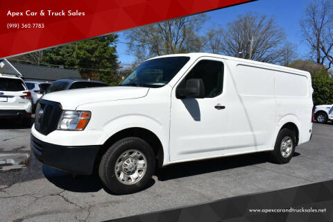 2020 Nissan NV for sale at Apex Car & Truck Sales in Apex NC
