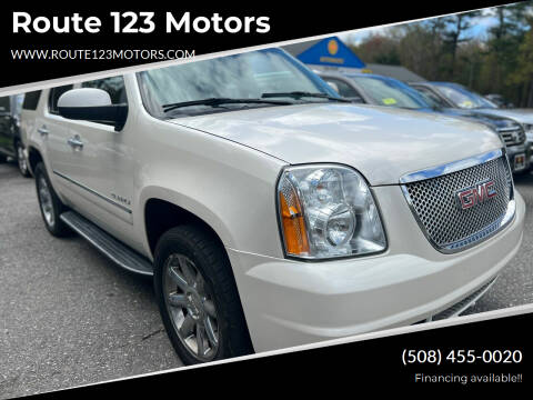 2013 GMC Yukon for sale at Route 123 Motors in Norton MA