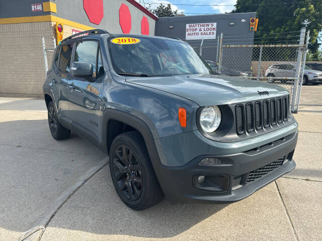 2018 Jeep Renegade for sale at Matthew's Stop & Look Auto Sales in Detroit, MI