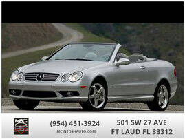 2004 Mercedes-Benz CLK for sale at McIntosh AUTO GROUP in Fort Lauderdale FL