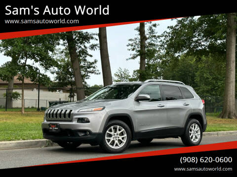 2015 Jeep Cherokee for sale at Sam's Auto World in Roselle NJ